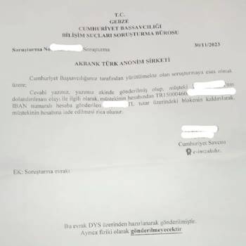 Gebze Akbank Savcılık Talimatına Uymuyor