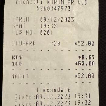 İSPARK Park Yeri Karmaşası Ve Haksız Ücret Talebi