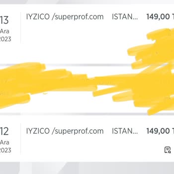 Superprof İstenmeyen Üyelik Ve Çift Ödeme Sorunu