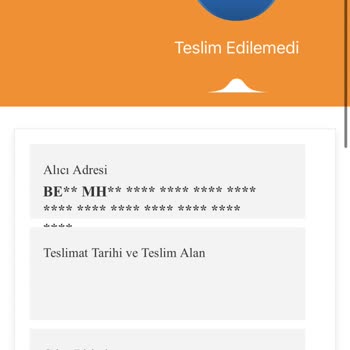 MNG Kargo Kargom Teslim Edilemedi