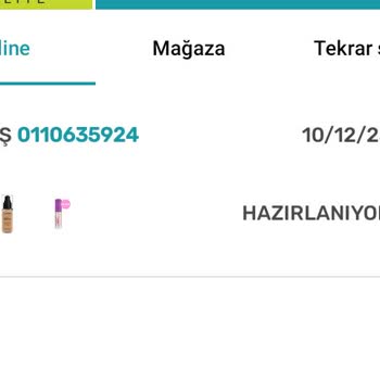 Watsons Eve Kargolanmayan Sipariş