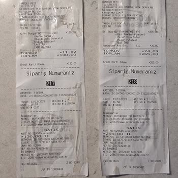 McDonald's Siparişlerim Eksik Konuldu.