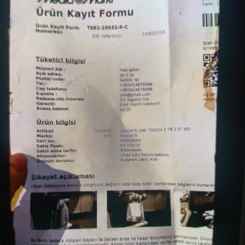 Media Markt Garantili Ürün Hizmet Problemi