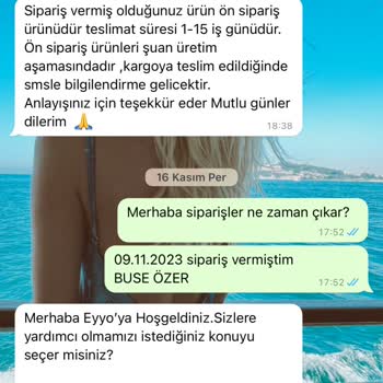 Eyyo Ön Sipariş Ürün Teslimatı Gecikmesi Ve İletişim Sorunları