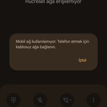 Vodafone Pişmanlıktır Şebeke Sorunu