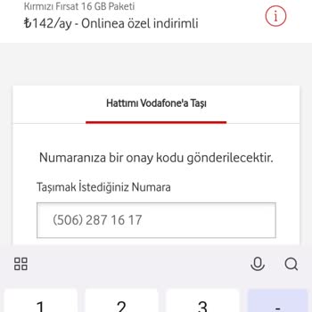 Vodafone Olmayan Tarifeyi Onaylatıp İptal Ettiler