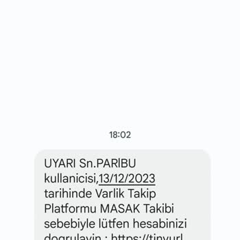 K. Aksezgin Paribu SMS MASAK Takibi