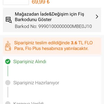 FLO Ayakkabı Siparişimde Eksik Ürünler Var