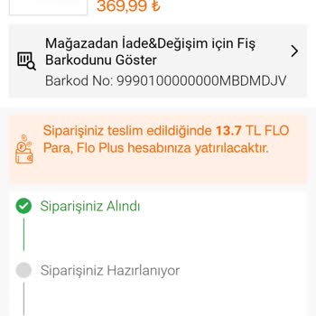 FLO Ayakkabı Siparişimde Eksik Ürünler Var