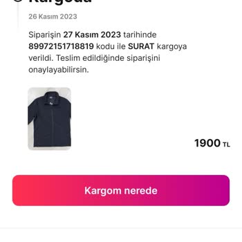 Gardrops Ürünüm Kayboldu, İade Bekliyorum!