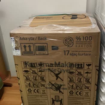Arçelik Kurutma Makinesi Sırılsıklam Teslim Edildi.