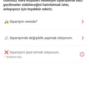 Yemek Sepeti Sipariş Gelmedi Ulaşamıyoruz