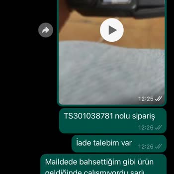 Oyuncakhobi Çalışmayan Ürün Gönderip Ürünü İade Alıp İade Tutarı Ödenmiyor