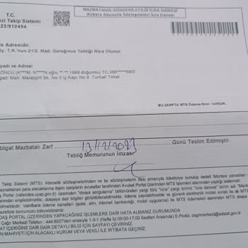 Vodafone İcra Kağıdını Kabul Etmiyorum Olmayan Borcu Ödemek İstemiyorum
