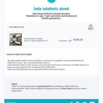 A101 İade De Aylardır Yaşadığım Sorun