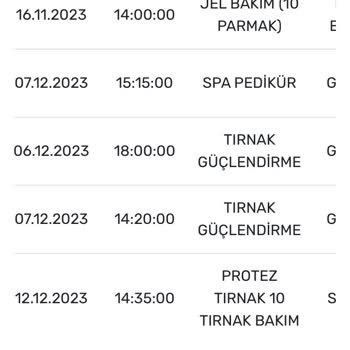 Kanyon AVM Protez, Jel Tırnak