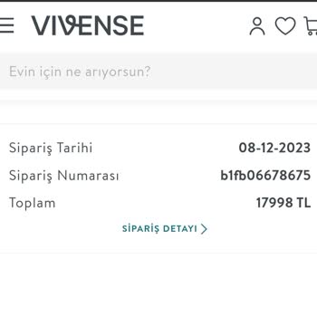 Vivense Sipariş İptali Ve Ödeme İadesi Sorunu