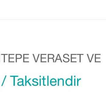 Garanti Bankası Bonus Kredi Kartı Vergi Ödemesini Taksitlendirmiyor!