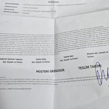 Teknosa Ürünüm Kırık Olmadığı Halde Kırık Gelmesi