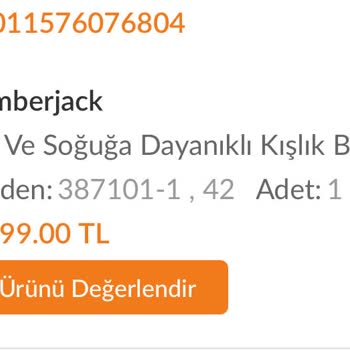 Koray Spor Ve Lumberjack İade Sıkıntısı