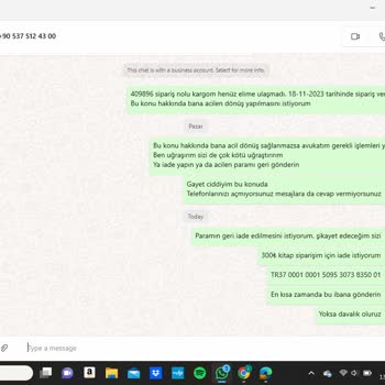 Www.kitapmatik.com 409896 Numaralı Sipariş Para İadesi