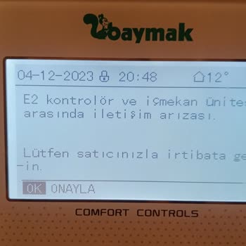 Baymak Isı Pompası Arızası