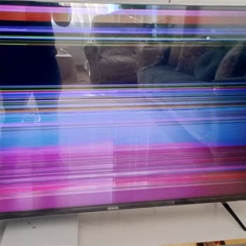 Vestel TV Oluşan Çizgiler