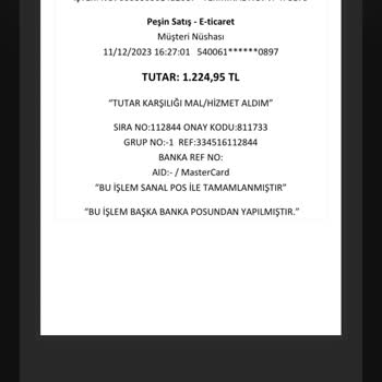 E/MOKA/Zara Kredi Kartımdan 3 Adet Bilgim Dışında Alışveriş Yapılmış