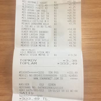 Şok Market Çift Çekim