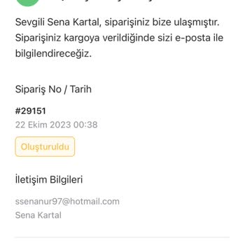 Vina Seramik Siparişim Ulaşmadı, Müşteriye Geri Dönülmüyor