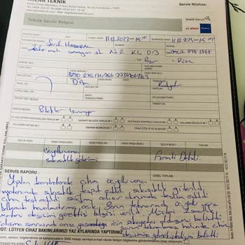 Buderus GB 122i Kusurlu Kombinin Değişimini İstiyorum.