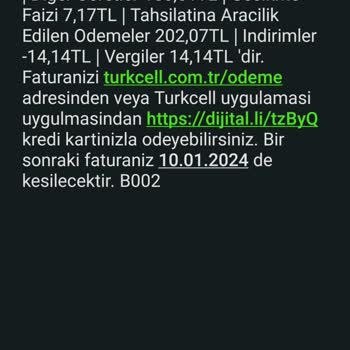 2 Aydır Turkcell'den Çıkmama Rağmen Fatura Kesmeleri