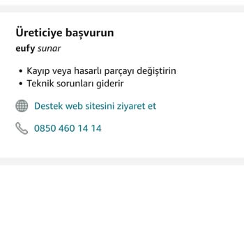 Amazon Eufy Clean X9 Pro Cihaz Yedek Parça