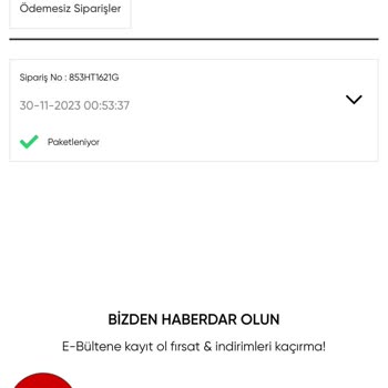 Oyku Wear Siparişim Kargoya Verilmedi Ve İade Talebim Yanıtsız Kaldı