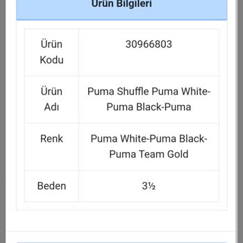 Puma Spor Ayakkabı Deride Çatlama