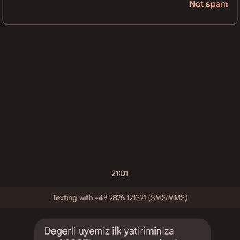 Baywin Rızan Olmaksızın Tanıtım Ve Promosyon Mesajı Atıyorlar