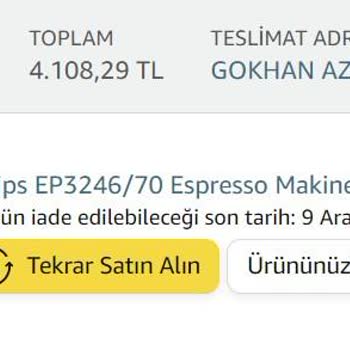 PHILIPS Ev Aletleri Philips Kahve Makinesi Garanti Süresi Dolar Dolmaz Arıza Yaptı.