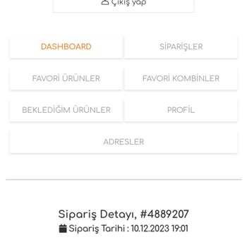 Lamelif Giyim Ürünüm Yanlış Geldi