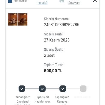 Madame Coco Sipariş Ürünlerinin Gelmemesi