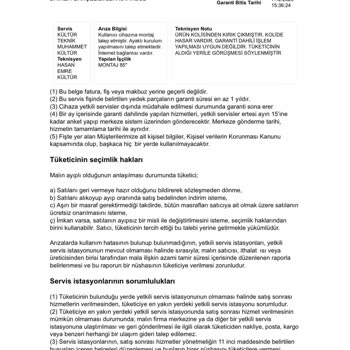 Teknosa Televizyonun Teslim Edilmemesi