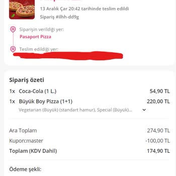 Yemek Sepeti Yanlış Adrese Teslim