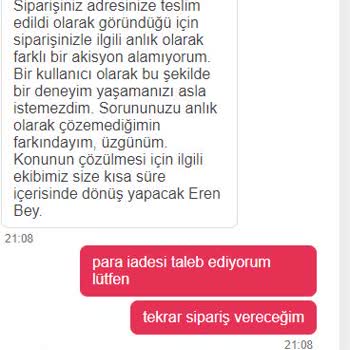 Yemek Sepeti Yanlış Adrese Teslim