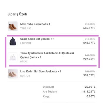 Getcho İade Ücreti Eksik Yapıldı.