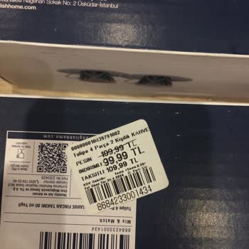 English Home Fiyat Etiketi Farkı Hk.