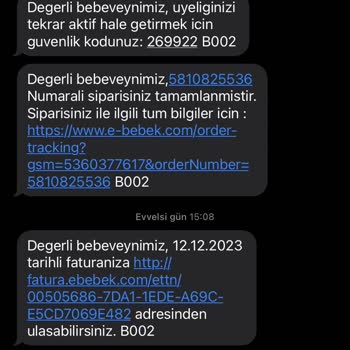 ebebek Aldığım Ürünleri Siparişlerim Kısmında Göremiyorum
