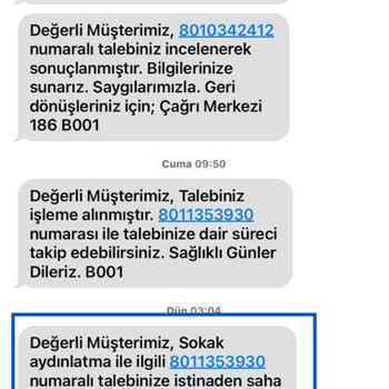 Gediz Elektrik Perakende Aydınlatma Problemi Ve Yanlış Bilgi Verilmesi