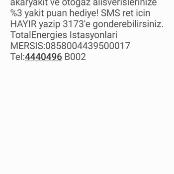 Total Maslak Mehmetçik Vakfı Yüklenmeyen Puan
