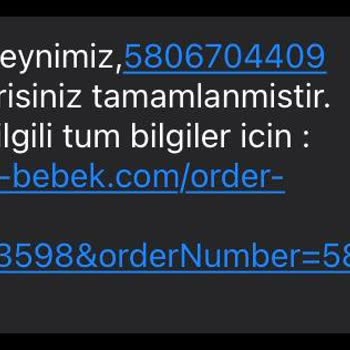 ebebek Ücretini Ödediğim Siparişim Gözükmüyor