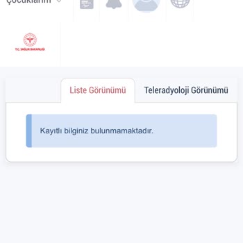 E-Nabız Radyolojik Görüntü Açma
