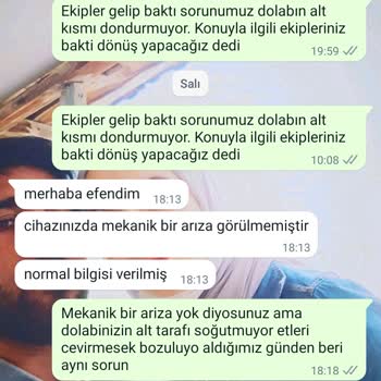 Arçelik Derin Dondurucu Alt Kısım Soğutmuyor